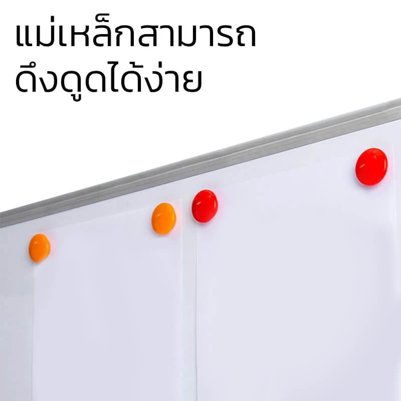 กระดานไวท์บอร์ด MEDILA รุ่น WB01-120-90-WH ขนาด 120*90 ซม._6